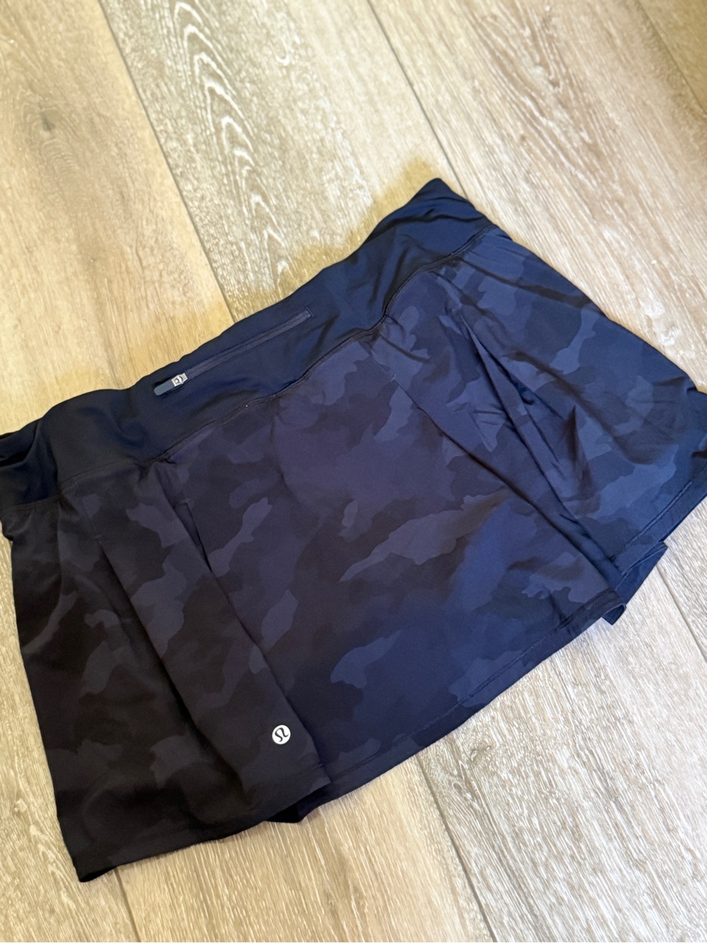 lululemon athletica Women’s Black Camo Athletic Skort